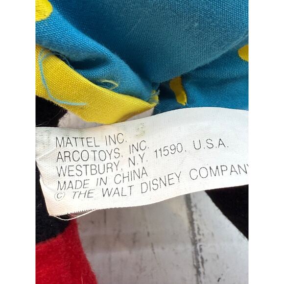 Disney Mickey and Minnie Plush Toys Mattel 1994 Toddler Toys Stuffed Figure - Picture 6 of 12